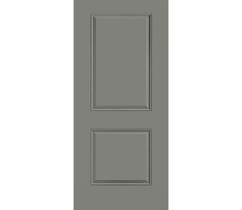 Chandler 2 Panel Square Steel Entry Door