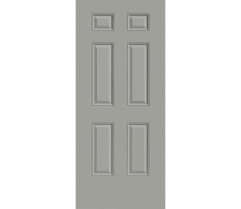 Chandler 6 Panel Steel Entry Door