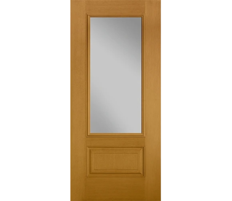 Chandler Three Quaters light Fiberglass Entry Door